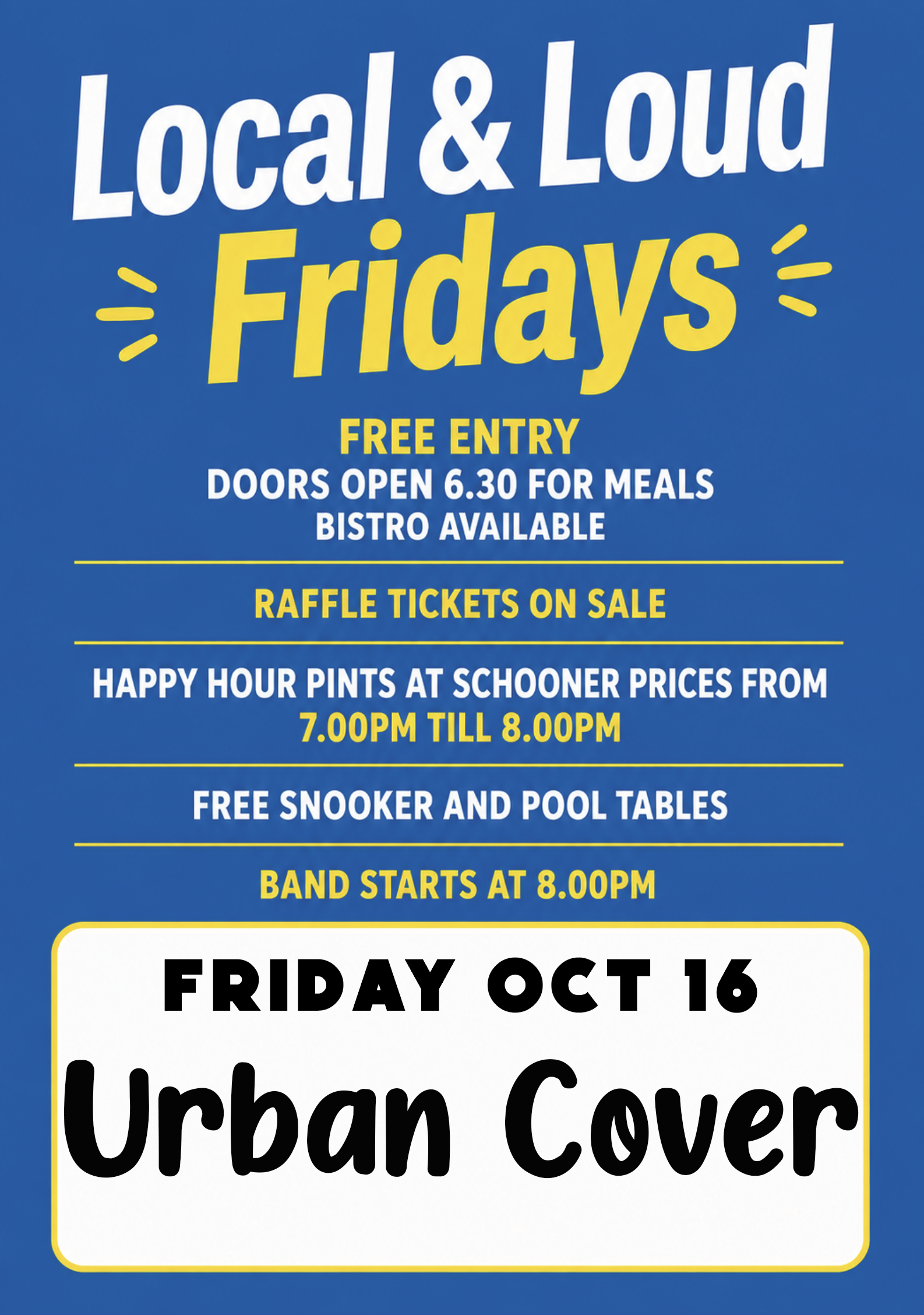 Friday Local & Loud